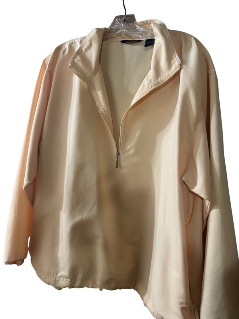 IZOD Light Yellow Quarter-Zip Pullover